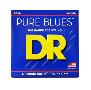 DR PURE BLUES PB-40 Quantum Nickel Bass Guitar Strings: Light 40-100