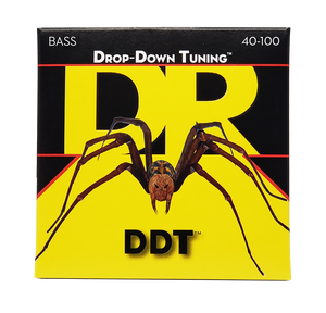 DR DDT DDT-40 Drop Down Tuning Bass Guitar Strings: Light 40-100