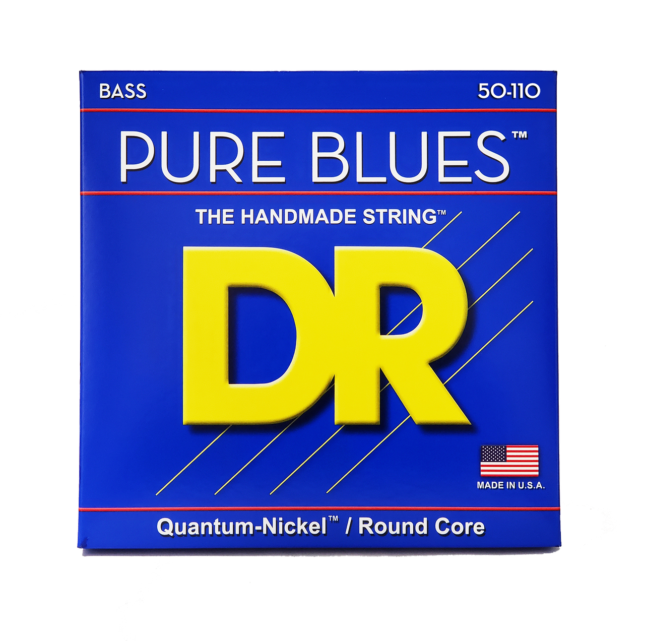 DR PURE BLUES PB-50 Quantum Nickel Bass Guitar Strings: Heavy 50-110