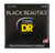 DR BLACK BEAUTIES BKE7-10 BLACK Colored Electric Guitar Strings: 7-String Medium 10-56