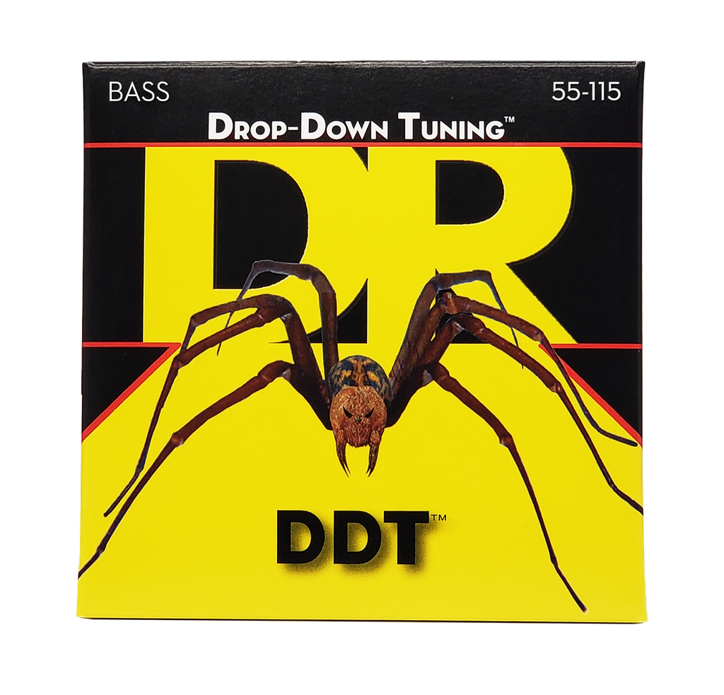 DR DDT DDT-55 Drop Down Tuning Bass Guitar Strings: Extra Heavy 55-115