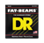 DR FAT-BEAM FB-45/100 Stainless Steel Bass Guitar Strings: Light to Medium 45-100