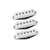 Seymour Duncan Hot Chicken Strat Pickup Set White