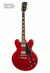 Gibson ES-335 Figured Electric Guitar Semi-Hollow Left Handed Sixties Cherry - ES35F00LSCNH1