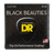 DR BLACK BEAUTIES BKE-10/52 BLACK Colored Electric Guitar Strings: Medium to Heavy 10-52