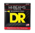 DR HI-BEAM LMR5-130 Stainless Steel Bass Guitar Strings: 5-String Medium to Heavy 45-130 X-long Scale