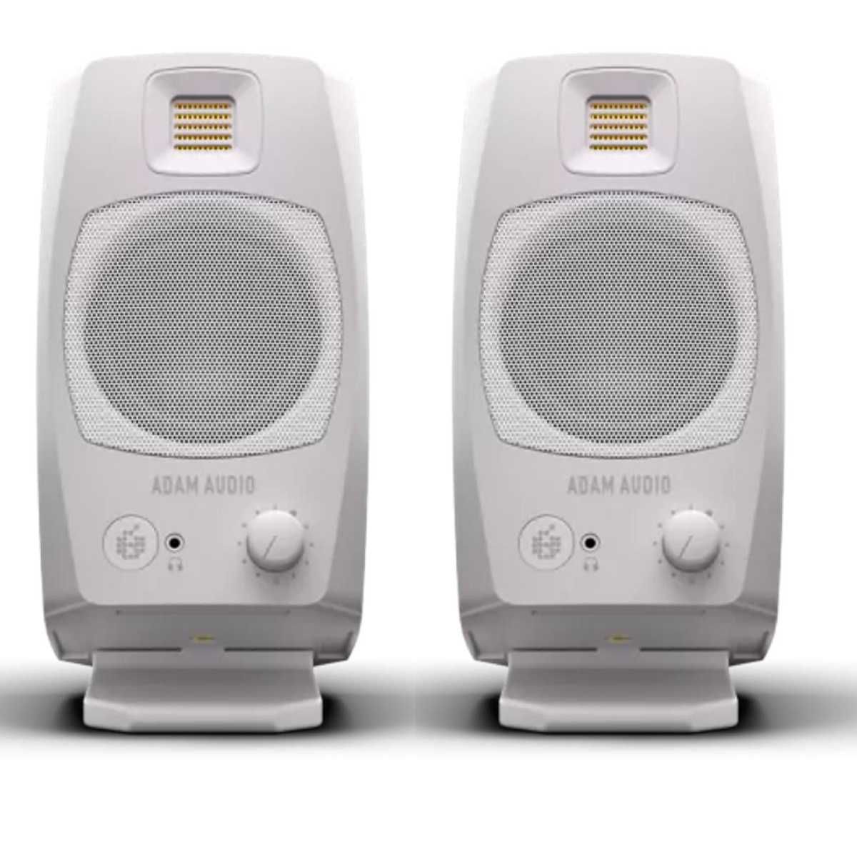 ADAM Audio D3V 3.5inch Active Desktop Monitor System White - Pair