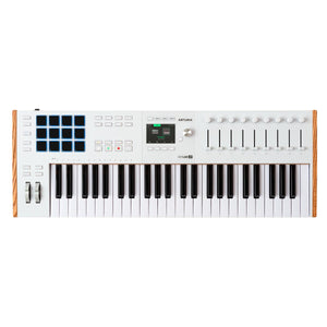 Arturia Keylab 49 Mk3 MIDI Controller 49 Keys - White