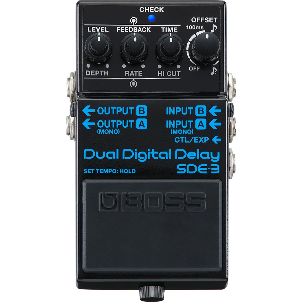 Boss SDE-3 Dual Digital Delay Effects Pedal SDE3