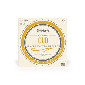 D'Addario EJ95A Arabic Oud Strings 11-String Silver-Plated Copper 26-43