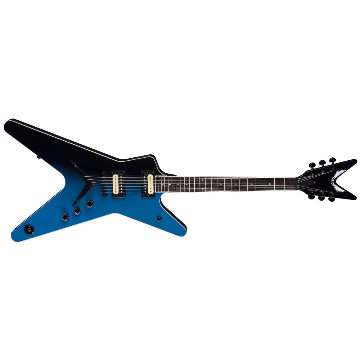 Dean ML 79 Electric Guitar Black to Blue Fade w/ Seymour Duncan