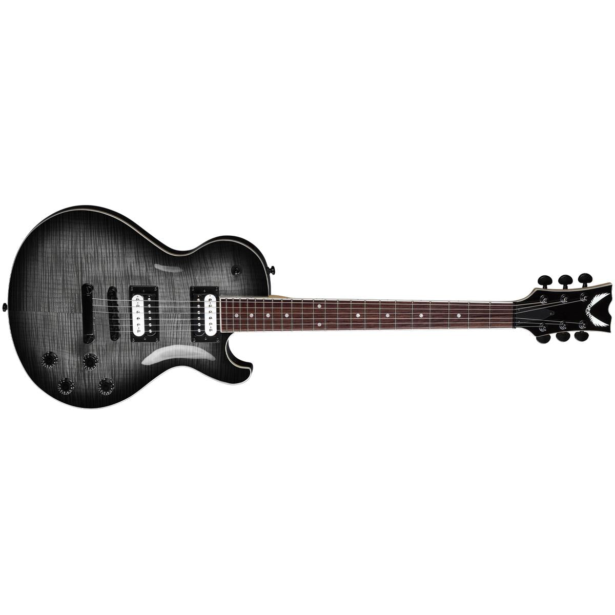 Dean Thoroughbred X Electric Guitar Flame Maple Charcoal Burst