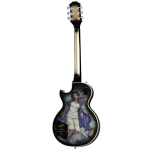 Epiphone Adam Jones Signature Les Paul Custom Art Collection Korin Faught's 'Sensation' Antique Silverburst w/ Hardcase