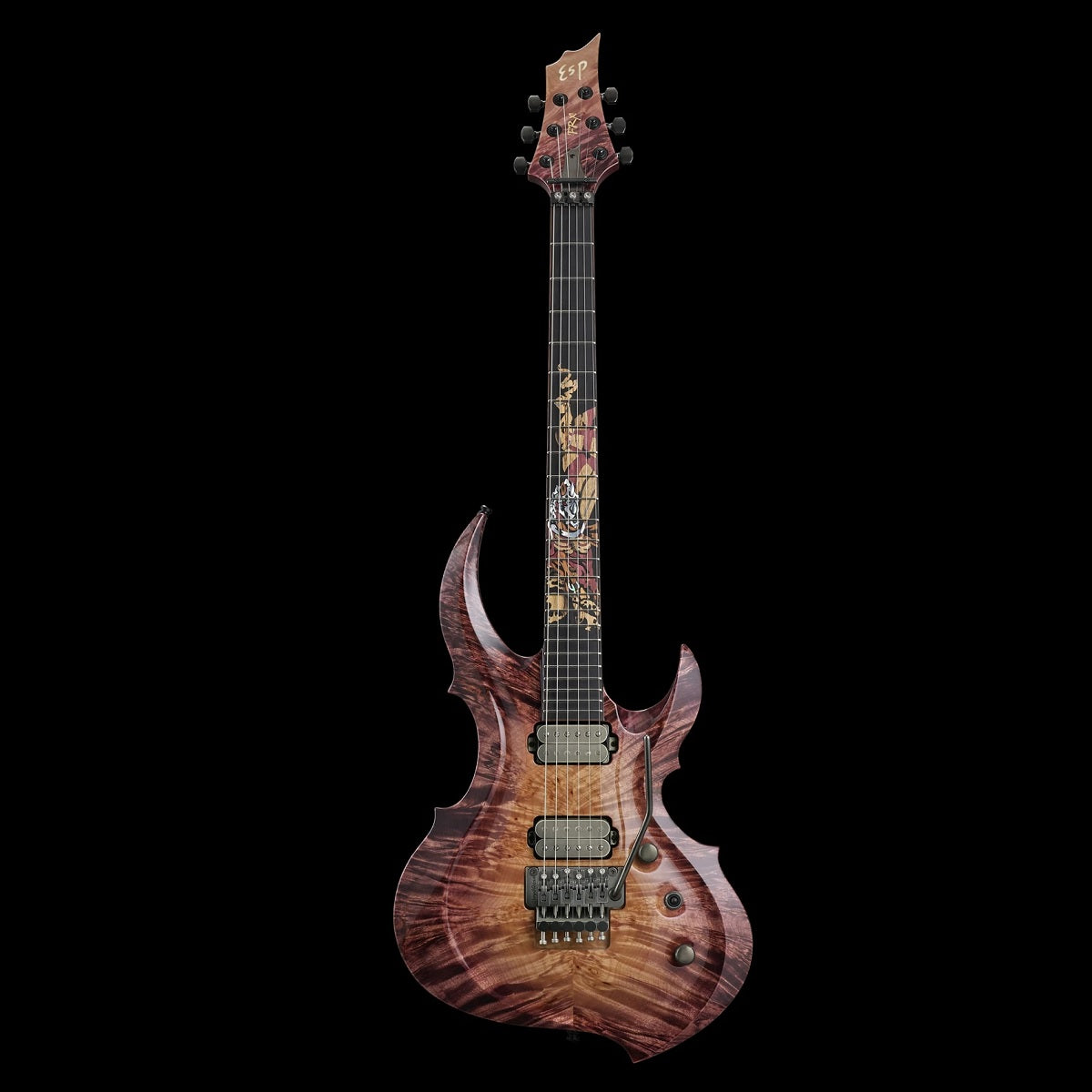 ESP Exhibition EX24-09 Limited Series 2024 FRX Electric Guitar Natural Fade