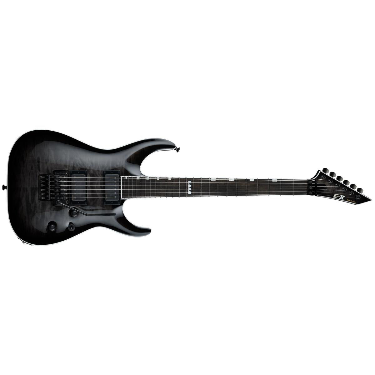 ESP E-II Horizon FR-II Electric Guitar See Thru Black Sunburst w/ EMGs & Floyd Rose