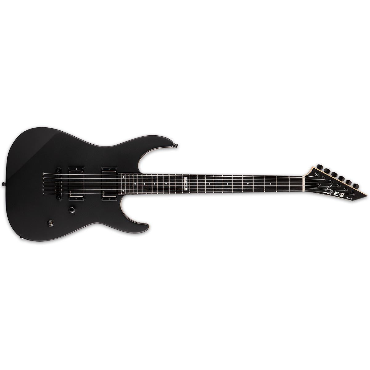 ESP E-II JLM-2 Jeff Ling Signature Electric Guitar Black Satin