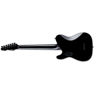 ESP LTD SCT-607B Stephen Stef Carpenter Deftones Baritone 7-String Signature Electric Guitar Black w/ Fishmans