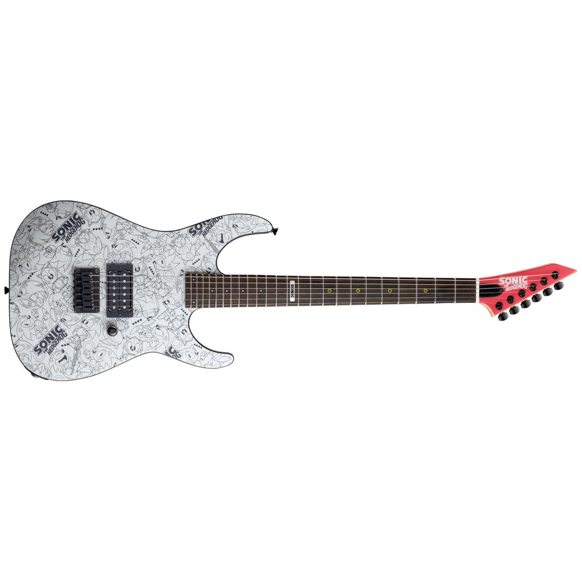 ESP × SONIC Collaboration Model - SONIC THE HEDGEHOG GUITAR III - Classic Sonic Edition