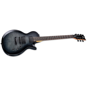 ESP LTD EC-200DX Electric Guitar Poplar Flamed Maple Charcoal Burst