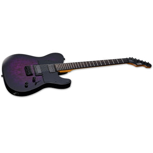 ESP LTD TE-200DX Electric Guitar Poplar Burl Purple Burst