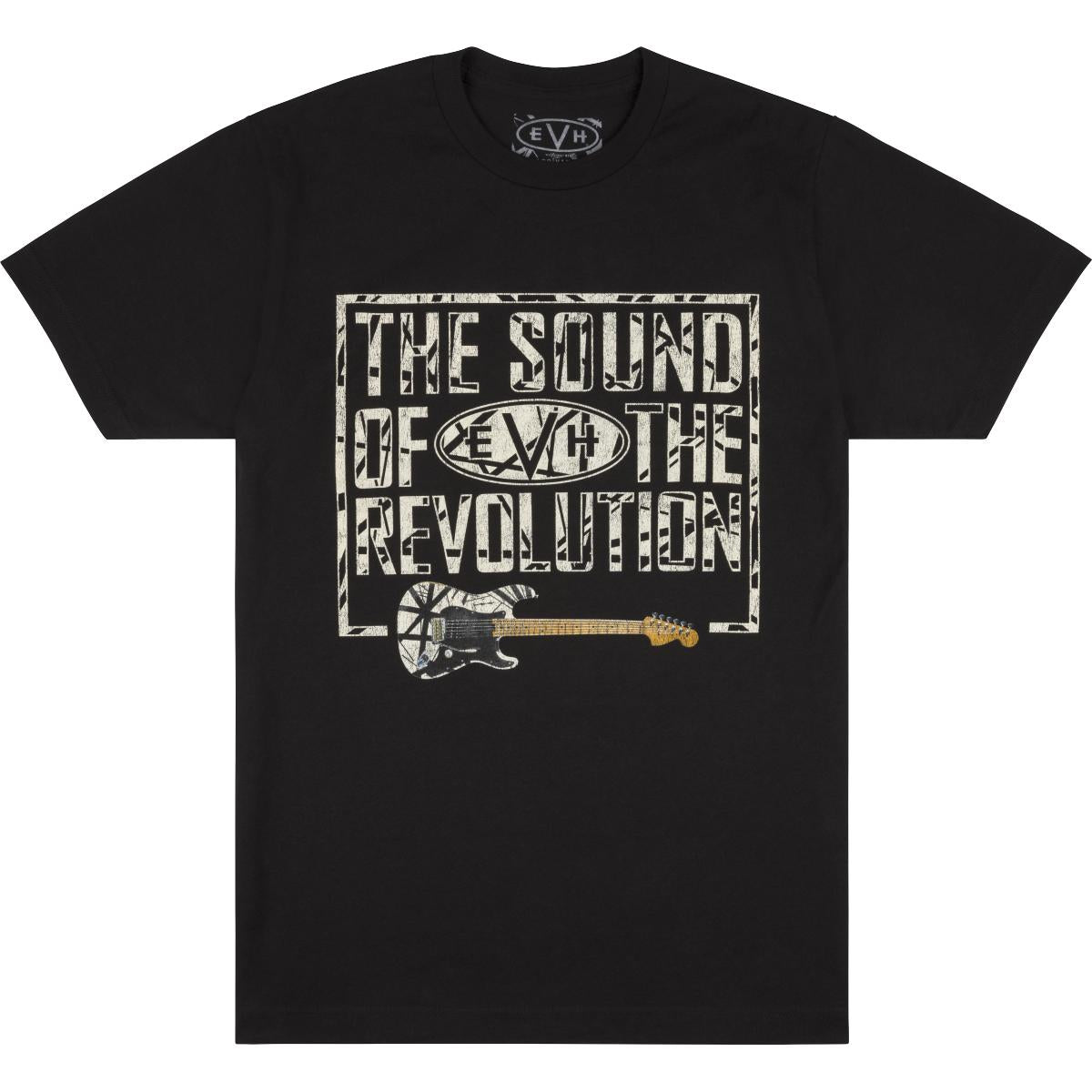 EVH Revolution Tee T-Shirt Black L Large - 0222240506