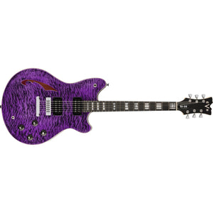 EVH SA-126 Special Electric Guitar Quilted Maple Transparent Purple - 5107726892