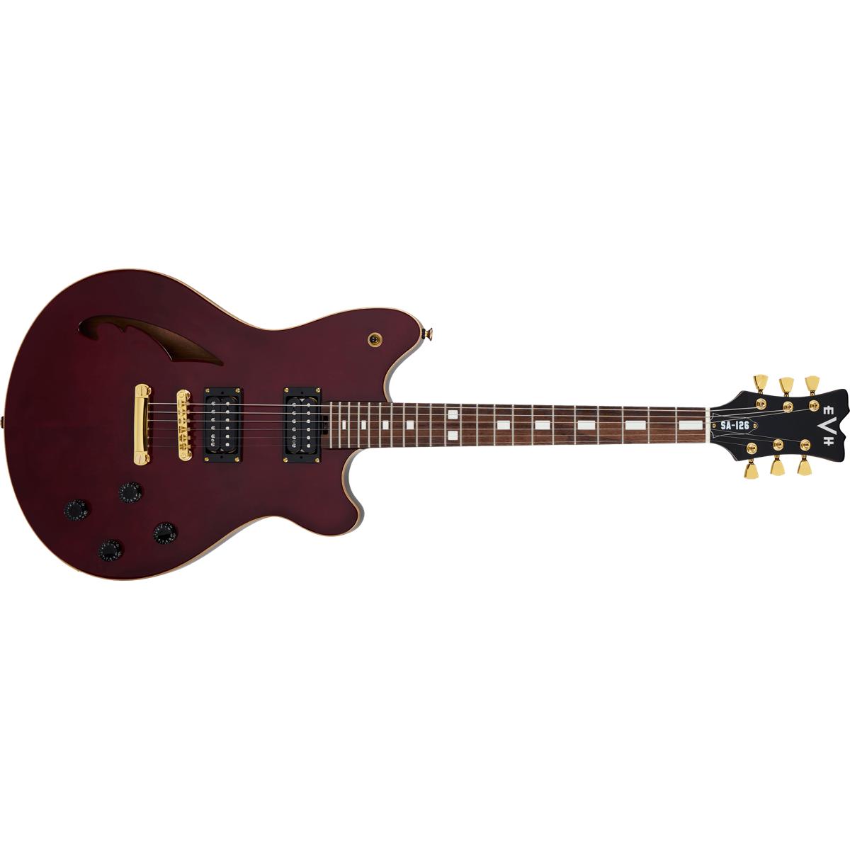 EVH SA-126 Standard Electric Guitar Wine Red - 5107026591