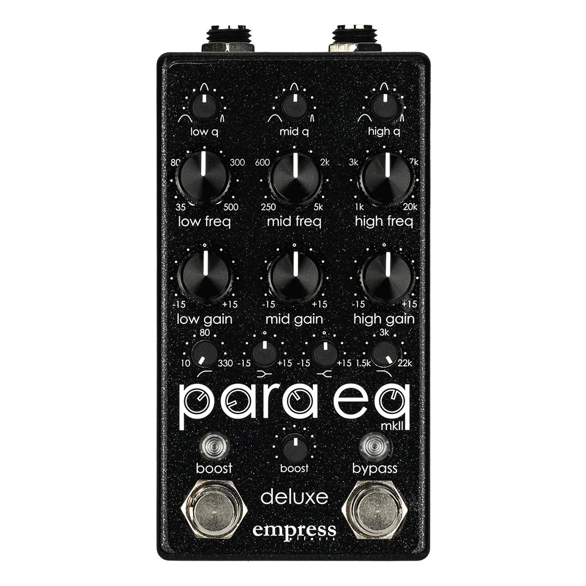 Empress Effects ParaEQ Deluxe Effects Pedal - Black Edition