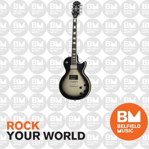 Epiphone Adam Jones Signature Les Paul Custom Art Collection Korin Faught's 'Sensation' Antique Silverburst w/ Hardcase