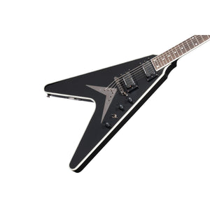 Epiphone Dave Mustaine Signature Flying V Custom Electric Guitar Black Metallic w/ Case - EIGVCDMSBMBH3