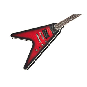 Epiphone Dave Mustaine Signature Prophecy Flying V Electric Guitar Aged Dark Red Burst w/ Case - EIGYVFDMDRBH3