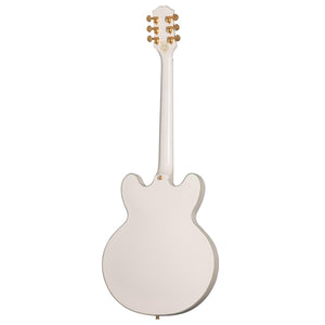 Epiphone Emily Wolfe Signature Sheraton White Wolfe Electric Guitar Semi-Hollow Aged Bone White w/ EpiLite Case