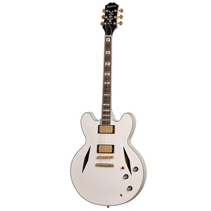 Epiphone Emily Wolfe Signature Sheraton White Wolfe Electric Guitar Semi-Hollow Aged Bone White w/ EpiLite Case