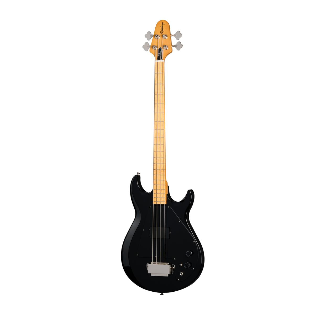 Epiphone Grabber Bass Guitar Ebony w/ Gig Bag - EIGRBEBNH1