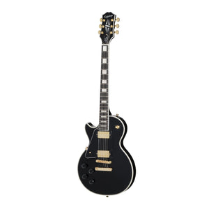 Epiphone Les Paul Custom Electric Guitar Left Handed Ebony w/ GigBag - EIGLPCEBGH1L