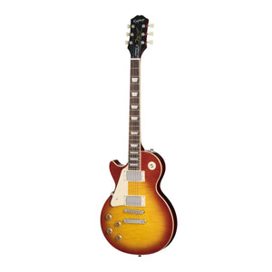 Epiphone Les Paul Standard 50s Figured Top Electric Guitar Left Handed Washed Cherry Sunburst w/ GigBag - EIGLP5WCNH1L