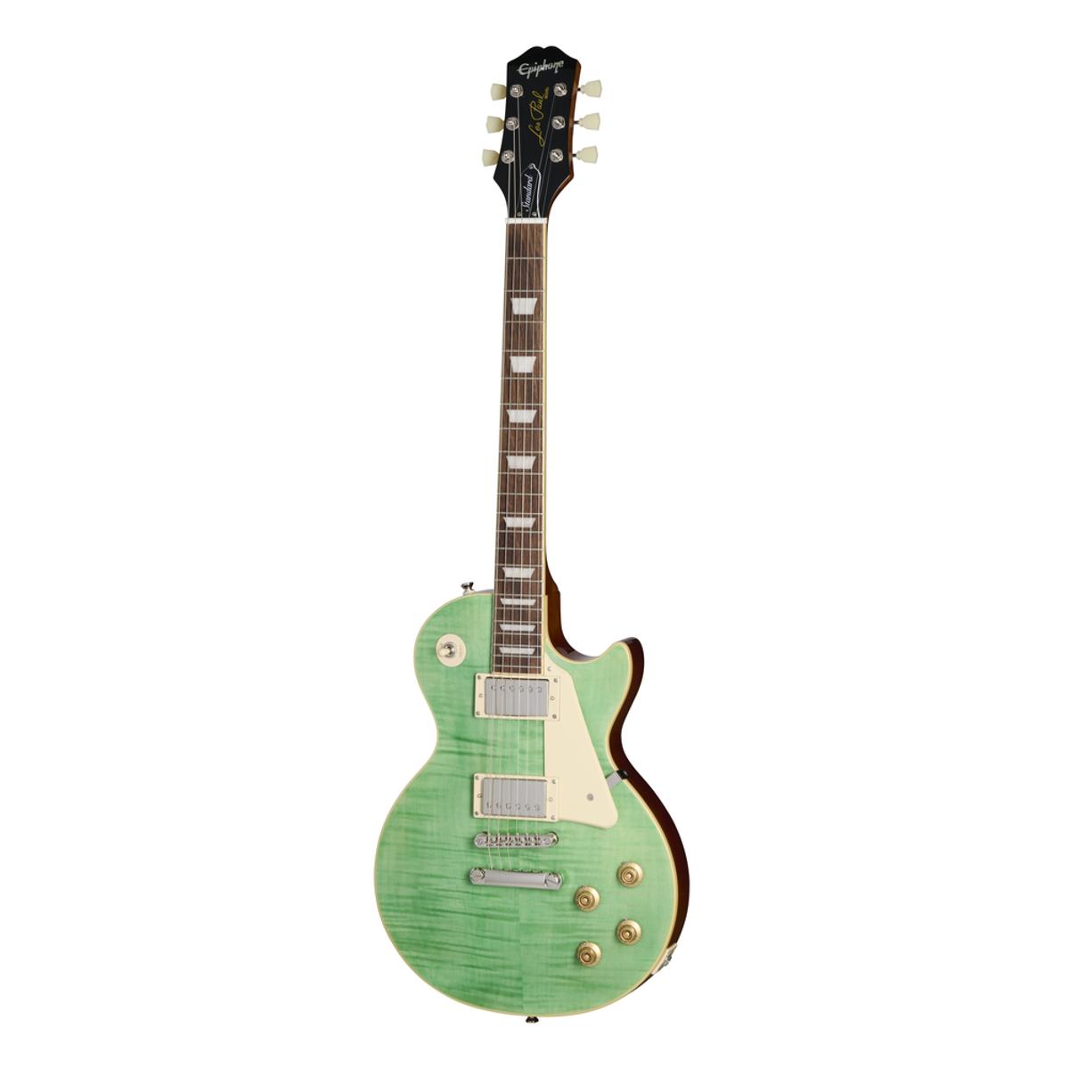 Epiphone Les Paul Standard 50s Figured Top Electric Guitar Seafoam Green w/ GigBag - EIGLP5SFNH1