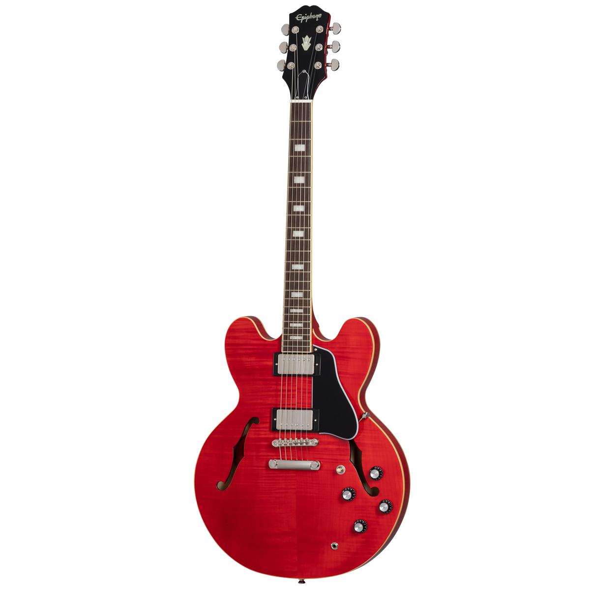 Epiphone Marty Schwartz Signature ES-335 Electric Guitar 60s Cherry w/ Case