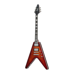 Epiphone Prophecy Flying V Electric Guitar Aged Bengal Tiger Burst - EIFVYABTBN1