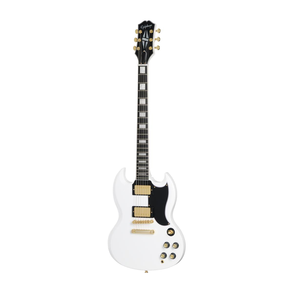 Epiphone SG Custom Electric Guitar Alpine White w/ GigBag - EIGSGCAWGH1