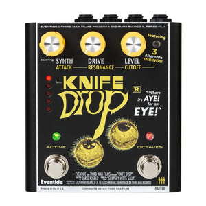 Eventide Knife Drop Sub-Octave Distortion Fuzz Effects Pedal