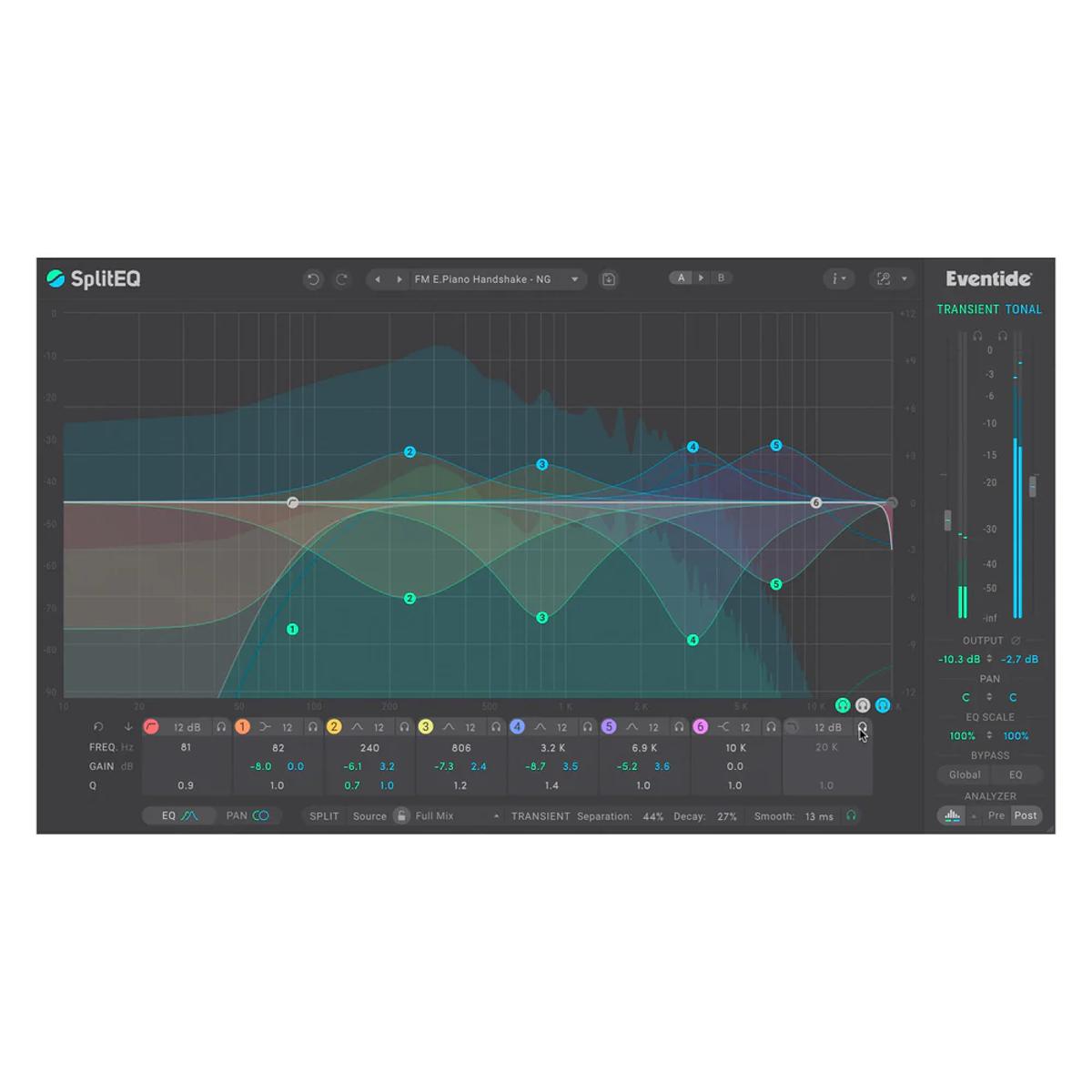 Eventide Split EQ Effects Plug-In