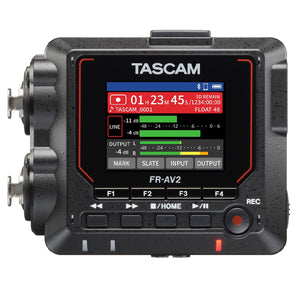 Tascam FR-AV2 Compact 32-bit Float Field Recorder