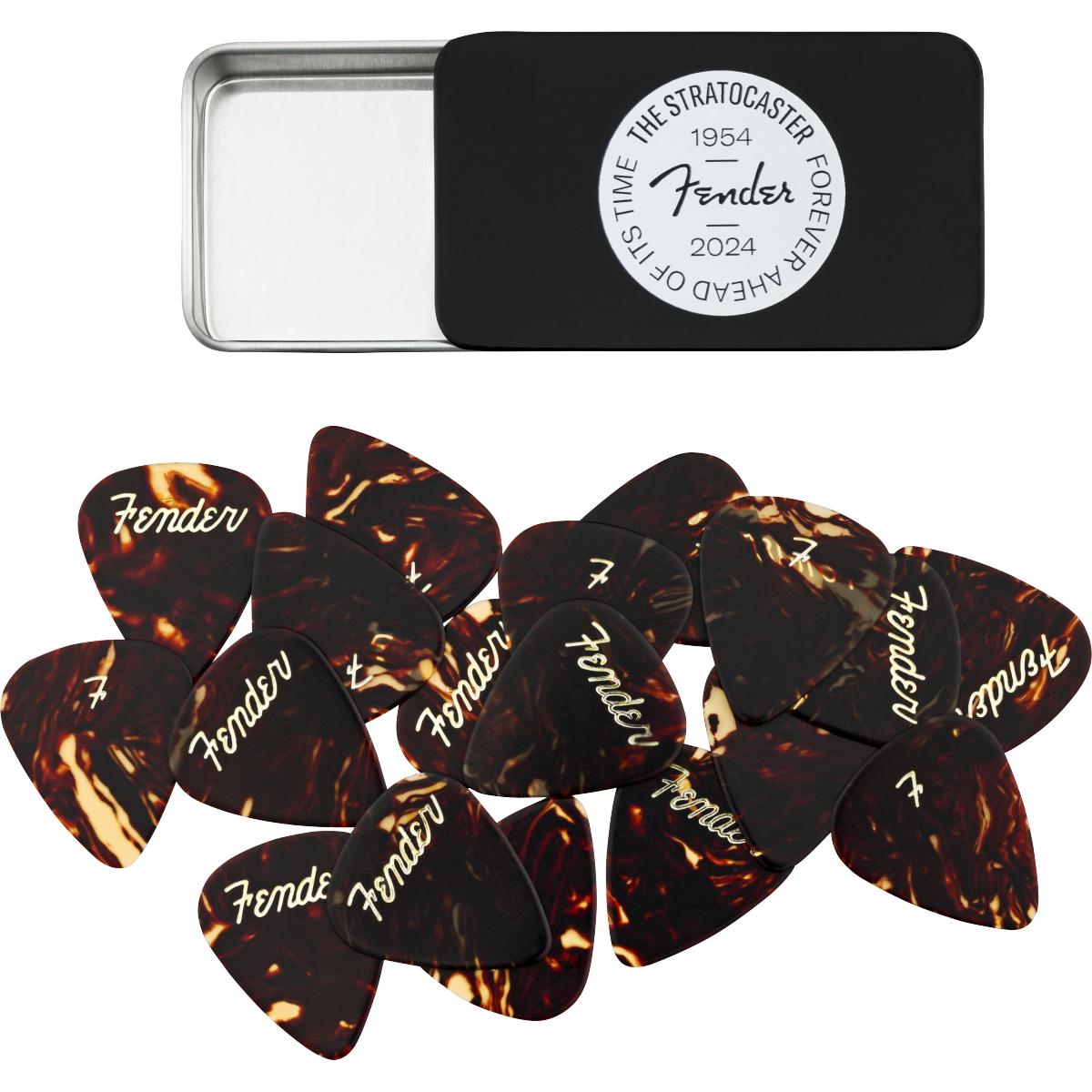 Fender 70th Anniversary Guitar Pick Tin (12 Pack) - 0198351070