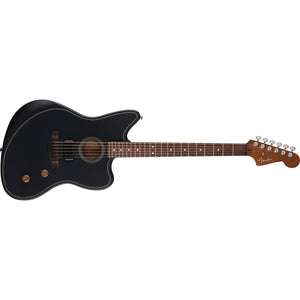 Fender Acoustasonic Standard Jazzmaster Guitar Black - 0973133506