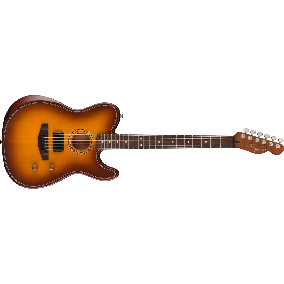 Fender Acoustasonic Standard Telecaster Guitar Honey Burst - 0973113542