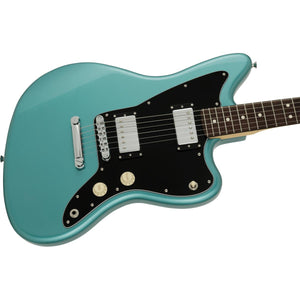 Fender Adjusto-Matic Limited Jazzmaster Electric Guitar RW Teal Green Metallic - MIJ 5311800391