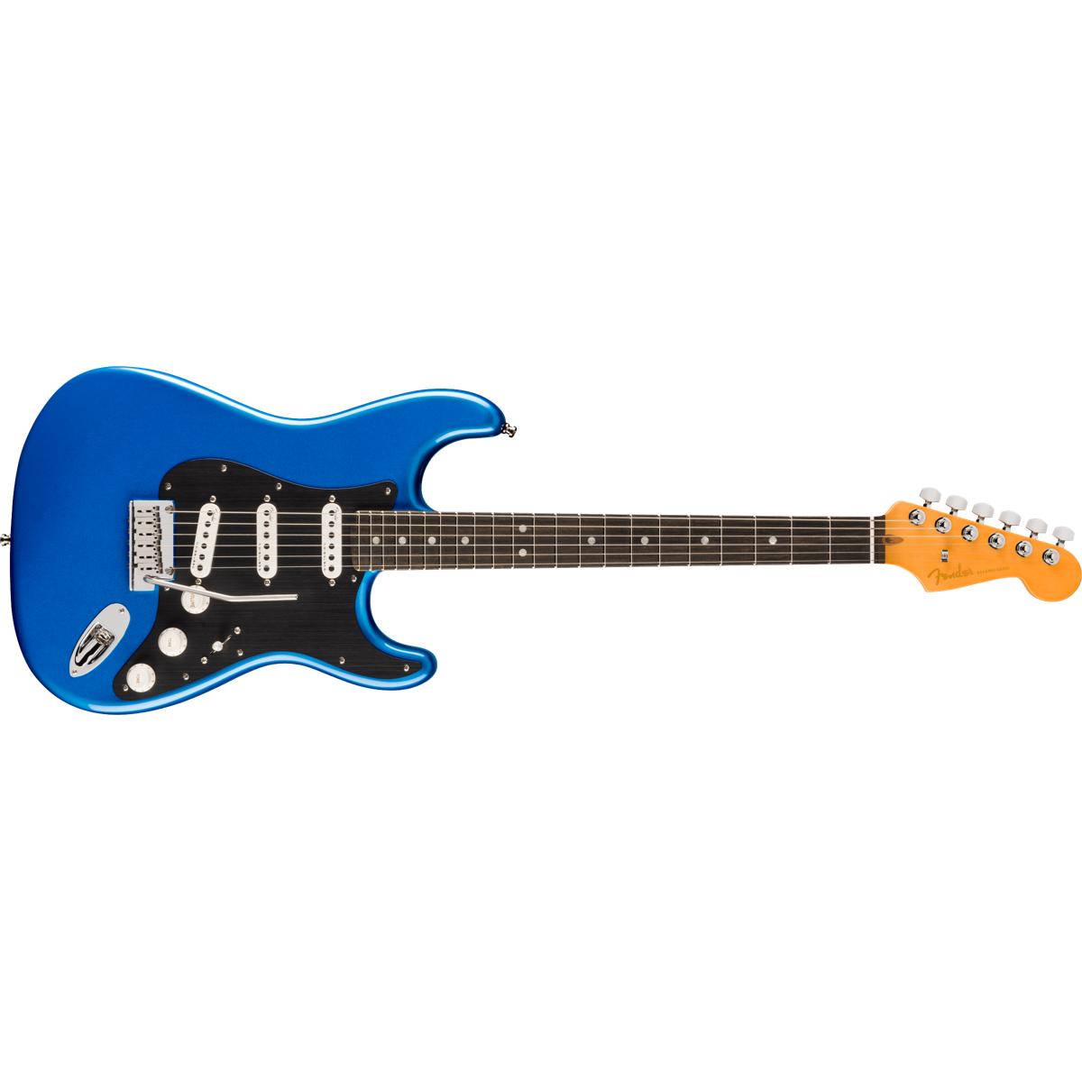 Fender American Ultra II Stratocaster Electric Guitar Ebony Fingerboard Noble Blue - 0119141776