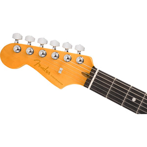 Fender American Ultra II Stratocaster Electric Guitar Left-Hand Ebony Fingerboard Texas Tea - 0119161790