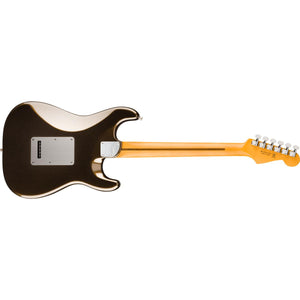 Fender American Ultra II Stratocaster Electric Guitar Left-Hand Ebony Fingerboard Texas Tea - 0119161790